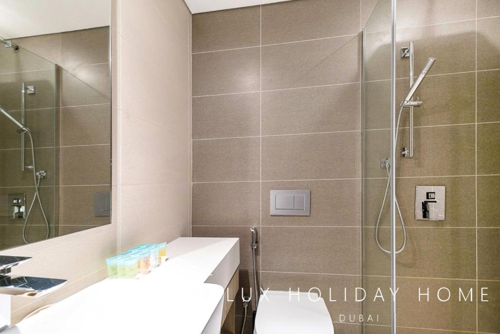 Lux Contemporary Suite With Full Marina View 6 دبي المظهر الخارجي الصورة