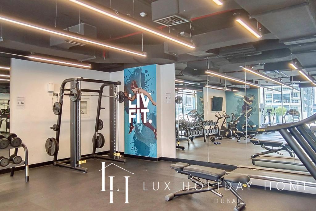 Lux Contemporary Suite With Full Marina View 6 دبي المظهر الخارجي الصورة