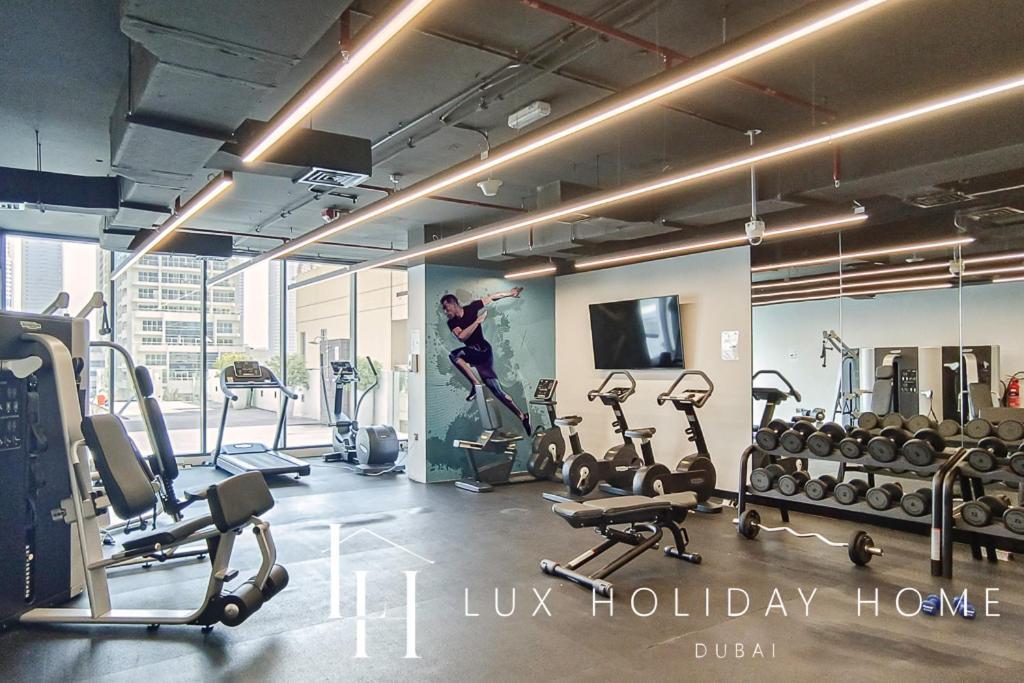 Lux Contemporary Suite With Full Marina View 6 دبي المظهر الخارجي الصورة