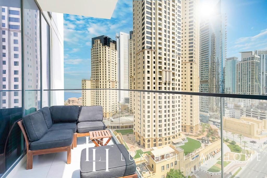 Lux Contemporary Suite With Full Marina View 6 دبي المظهر الخارجي الصورة