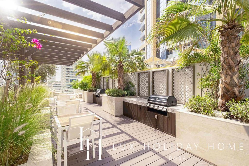 Lux Contemporary Suite With Full Marina View 6 دبي المظهر الخارجي الصورة
