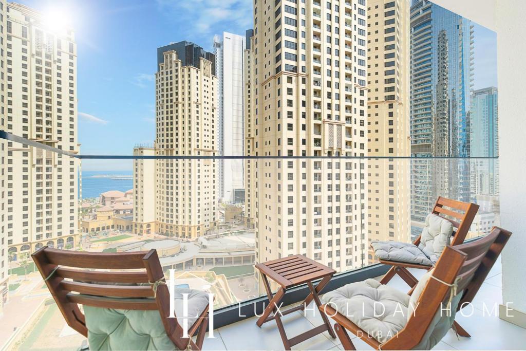Lux Contemporary Suite With Full Marina View 6 دبي المظهر الخارجي الصورة