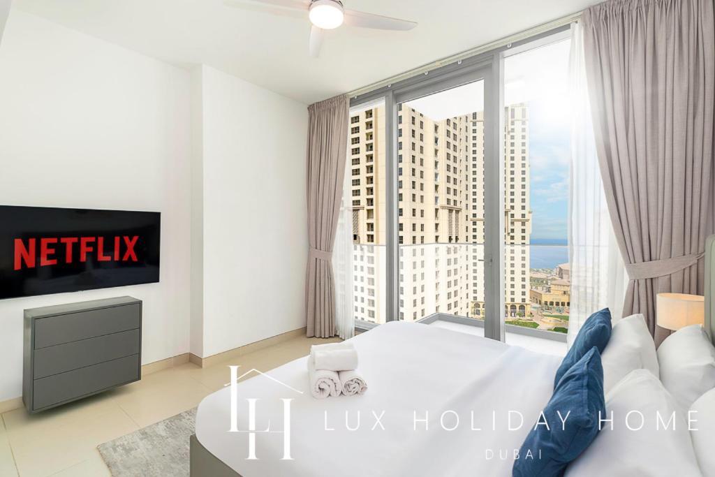 Lux Contemporary Suite With Full Marina View 6 دبي المظهر الخارجي الصورة