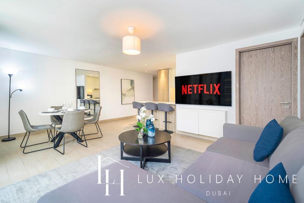 Lux Contemporary Suite With Full Marina View 6 دبي المظهر الخارجي الصورة