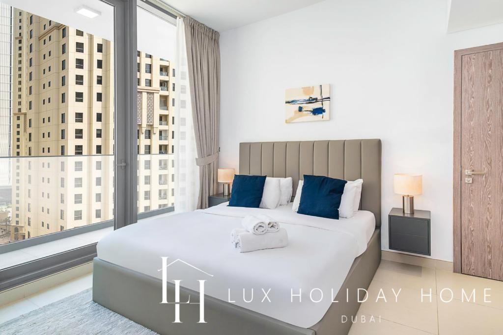Lux Contemporary Suite With Full Marina View 6 دبي المظهر الخارجي الصورة