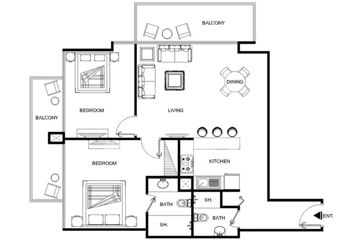 Lux Contemporary Suite With Full Marina View 6 دبي المظهر الخارجي الصورة
